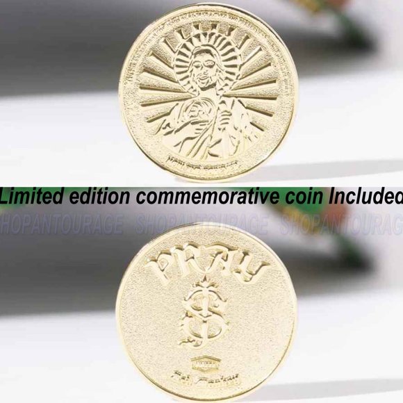 Red Monkey San Judas 2 Burgundy Limited Unisex Trucker Hat RM1480 Cap + Coin - Picture 8 of 10